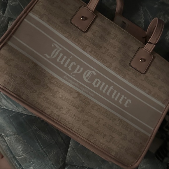 Juicy Couture Beige and pink purse